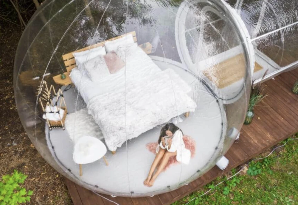 inflatable bubble tent camping